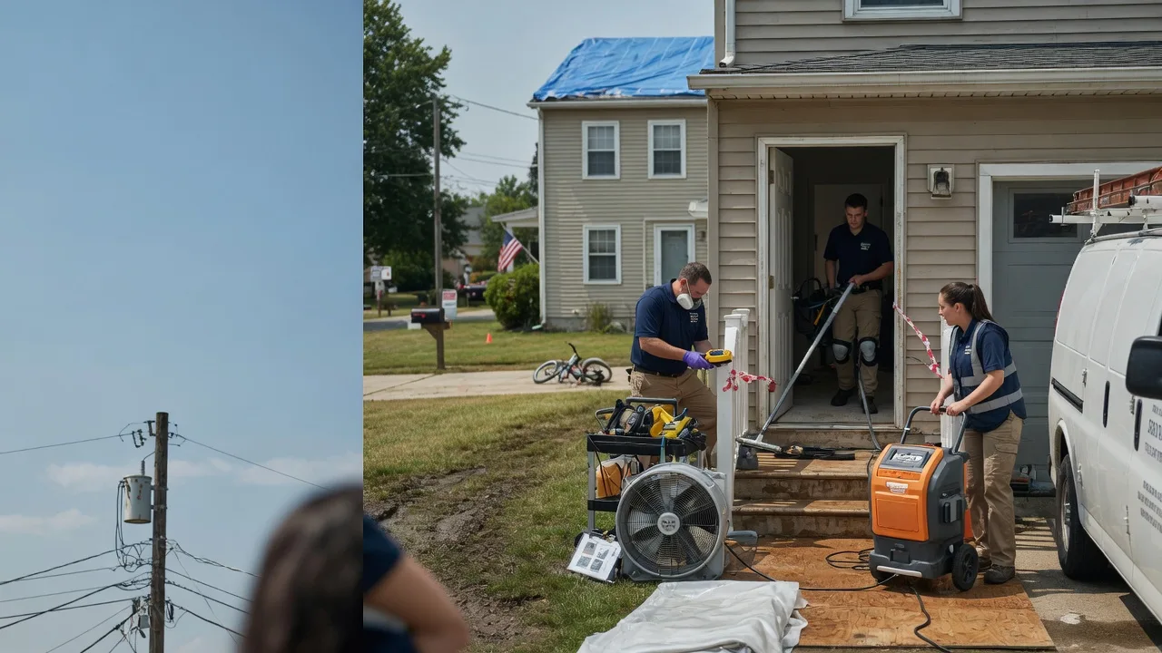 Water Damage Repair in Bretz, WV near me